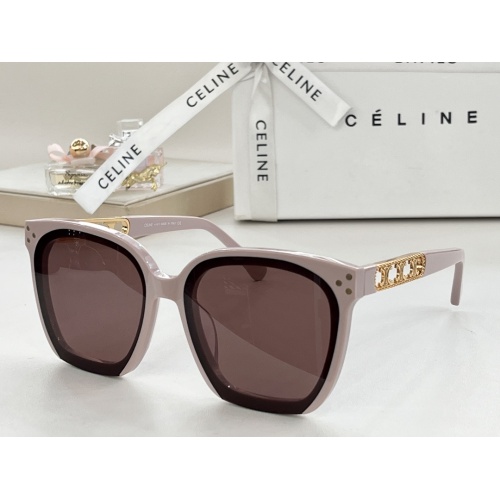 Celine AAA Quality Sunglasses #1110300 $64.00 USD, Wholesale Replica Celine AAA Quality Sunglasses