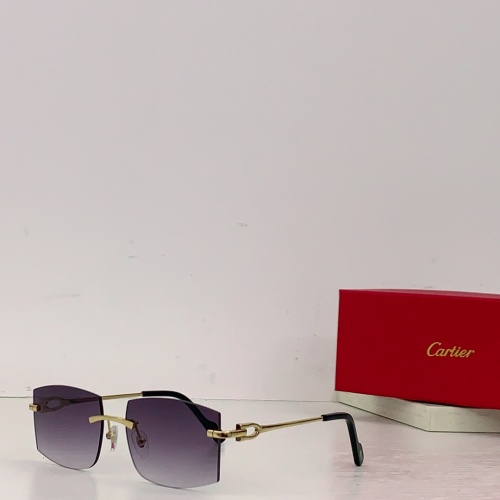 Cartier AAA Quality Sunglassess #1110316