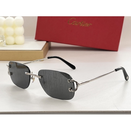 Cartier AAA Quality Sunglassess #1110327