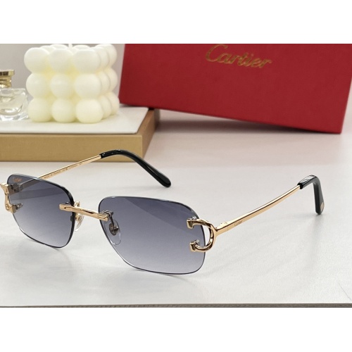 Cartier AAA Quality Sunglassess #1110331