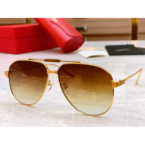 Cartier AAA Quality Sunglassess #1110339