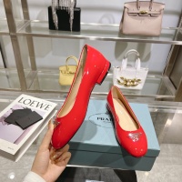 $96.00 USD Prada Flat Shoes For Women #1101994