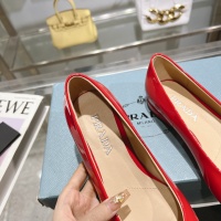 $96.00 USD Prada Flat Shoes For Women #1101994