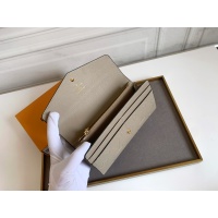 $38.00 USD Louis Vuitton LV Wallets For Women #1102096