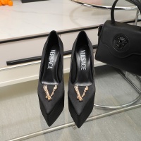 $130.00 USD Versace High-Heeled Shoes For Women #1102413