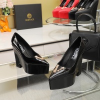 $130.00 USD Versace High-Heeled Shoes For Women #1102416