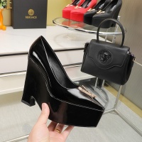$130.00 USD Versace High-Heeled Shoes For Women #1102416