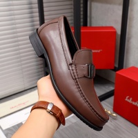 $85.00 USD Salvatore Ferragamo Leather Shoes For Men #1107325