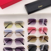 $52.00 USD Cartier AAA Quality Sunglassess #1110307