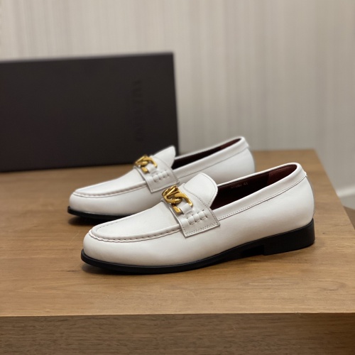 Replica Valentino Leather Shoes For Men #1110446 $165.00 USD for Wholesale