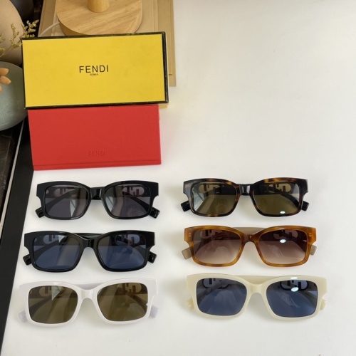 Replica Fendi AAA Quality Sunglasses #1110742 $48.00 USD for Wholesale