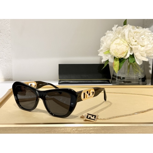 Fendi AAA Quality Sunglasses #1110752 $68.00 USD, Wholesale Replica Fendi AAA Quality Sunglasses
