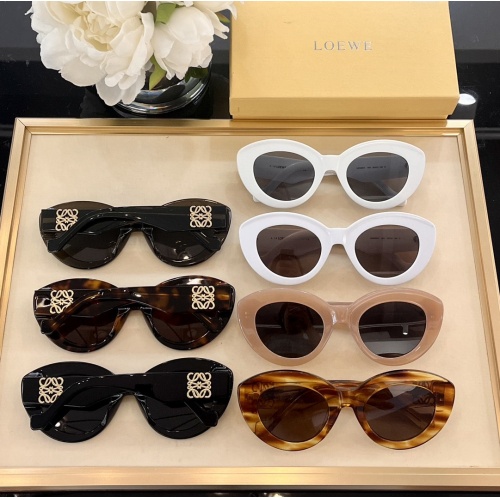Replica LOEWE AAA Quality Sunglasses #1110989 $60.00 USD for Wholesale