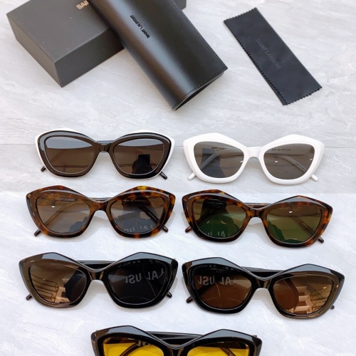 Replica Yves Saint Laurent YSL AAA Quality Sunglasses #1111279 $45.00 USD for Wholesale