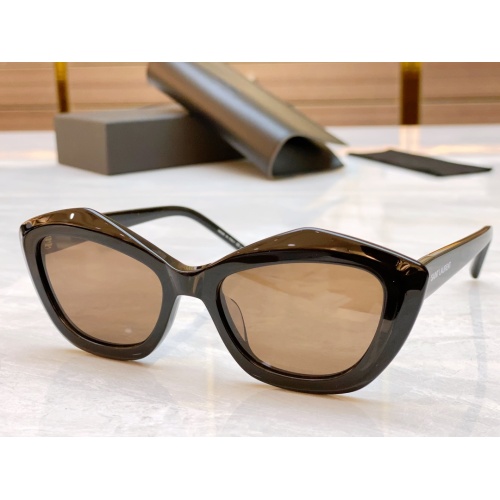 Yves Saint Laurent YSL AAA Quality Sunglasses #1111284 $45.00 USD, Wholesale Replica Yves Saint Laurent YSL AAA Quality Sunglasses