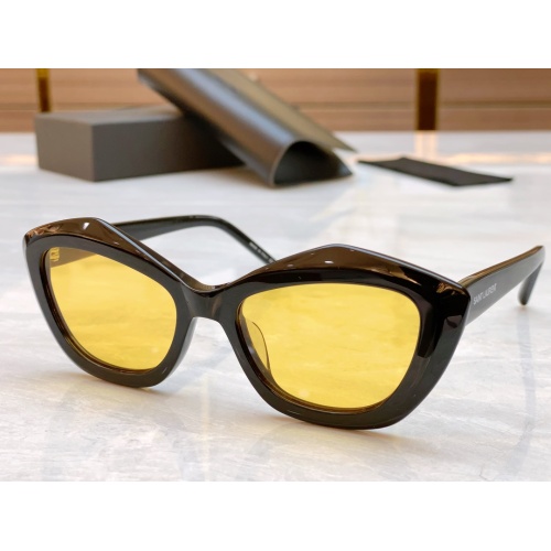 Yves Saint Laurent YSL AAA Quality Sunglasses #1111285 $45.00 USD, Wholesale Replica Yves Saint Laurent YSL AAA Quality Sunglasses