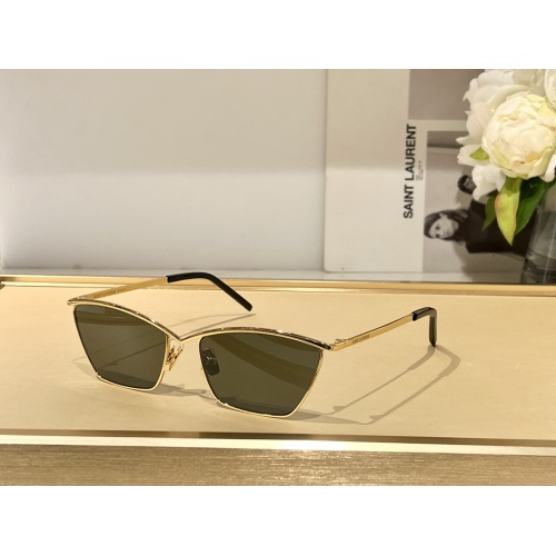 Yves Saint Laurent YSL AAA Quality Sunglasses #1111294 $56.00 USD, Wholesale Replica Yves Saint Laurent YSL AAA Quality Sunglasses