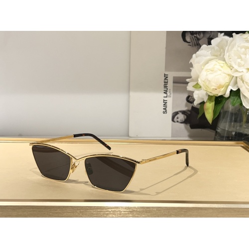 Yves Saint Laurent YSL AAA Quality Sunglasses #1111295 $56.00 USD, Wholesale Replica Yves Saint Laurent YSL AAA Quality Sunglasses