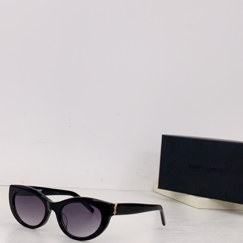 Yves Saint Laurent YSL AAA Quality Sunglasses #1111301 $60.00 USD, Wholesale Replica Yves Saint Laurent YSL AAA Quality Sunglasses