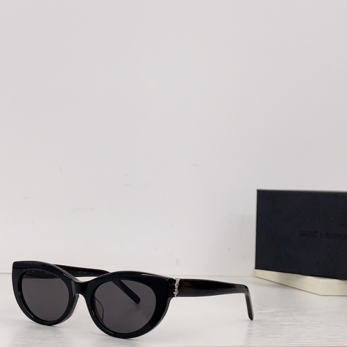 Yves Saint Laurent YSL AAA Quality Sunglasses #1111303 $60.00 USD, Wholesale Replica Yves Saint Laurent YSL AAA Quality Sunglasses