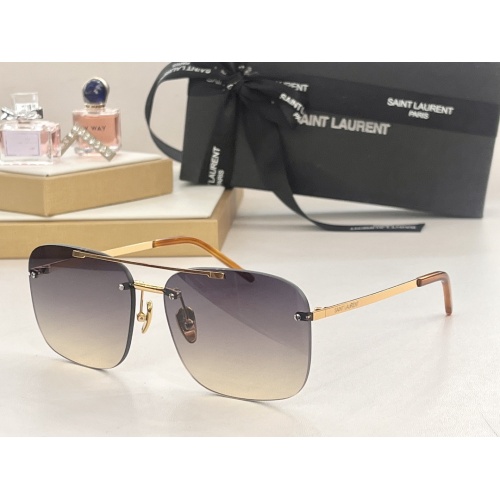 Yves Saint Laurent YSL AAA Quality Sunglasses #1111307 $60.00 USD, Wholesale Replica Yves Saint Laurent YSL AAA Quality Sunglasses