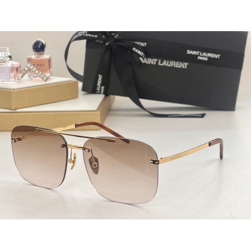 Yves Saint Laurent YSL AAA Quality Sunglasses #1111308 $60.00 USD, Wholesale Replica Yves Saint Laurent YSL AAA Quality Sunglasses