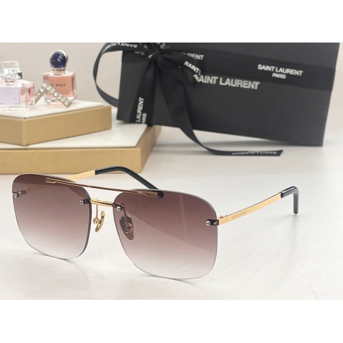Yves Saint Laurent YSL AAA Quality Sunglasses #1111309 $60.00 USD, Wholesale Replica Yves Saint Laurent YSL AAA Quality Sunglasses