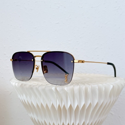 Yves Saint Laurent YSL AAA Quality Sunglasses #1111318 $60.00 USD, Wholesale Replica Yves Saint Laurent YSL AAA Quality Sunglasses