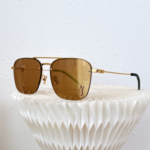 Yves Saint Laurent YSL AAA Quality Sunglasses #1111322 $60.00 USD, Wholesale Replica Yves Saint Laurent YSL AAA Quality Sunglasses