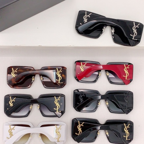Replica Yves Saint Laurent YSL AAA Quality Sunglasses #1111323 $60.00 USD for Wholesale