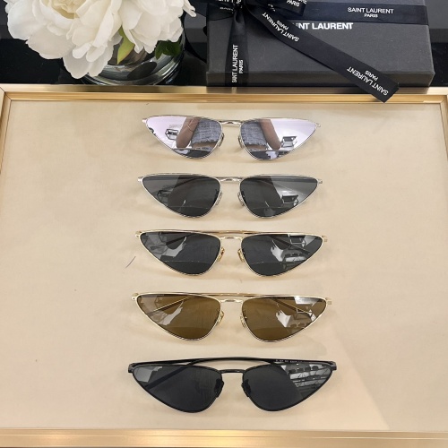 Replica Yves Saint Laurent YSL AAA Quality Sunglasses #1111331 $60.00 USD for Wholesale