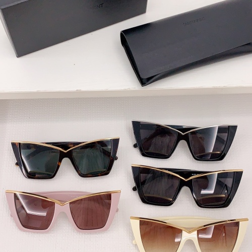 Replica Yves Saint Laurent YSL AAA Quality Sunglasses #1111335 $64.00 USD for Wholesale