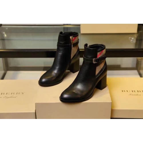 Replica Burberry Boots For Women #1111679 $102.00 USD for Wholesale