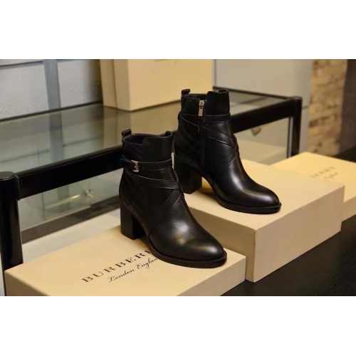 Replica Burberry Boots For Women #1111681 $102.00 USD for Wholesale