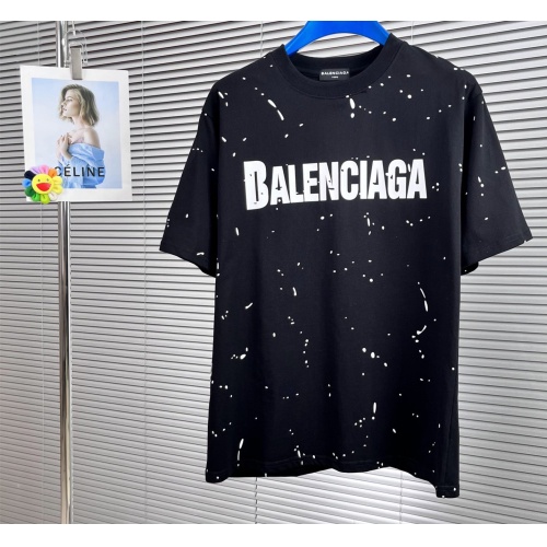 Balenciaga T-Shirts Short Sleeved For Men #1112407