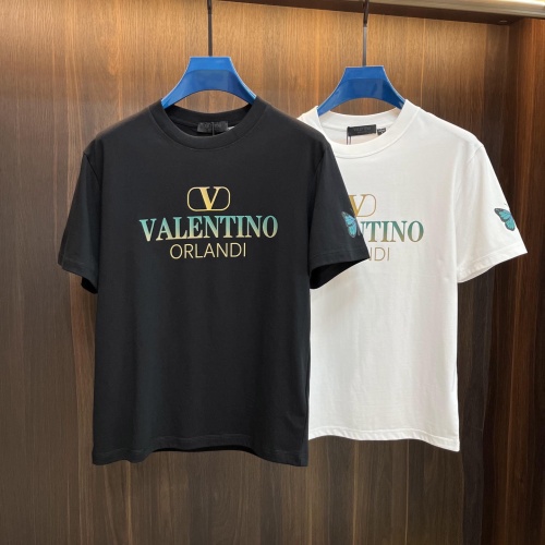 Replica Valentino T-Shirts Short Sleeved For Unisex #1112442 $64.00 USD for Wholesale