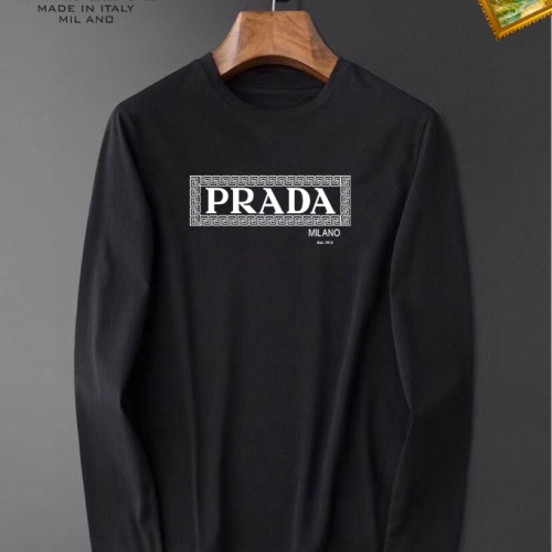 Prada T-Shirts Long Sleeved For Men #1112672
