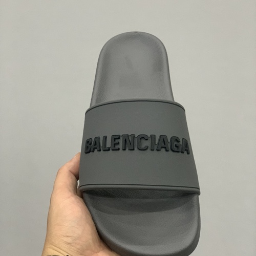 Replica Balenciaga Slippers For Men #1112687 $52.00 USD for Wholesale