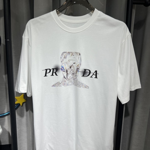 Prada T-Shirts Short Sleeved For Men #1113111