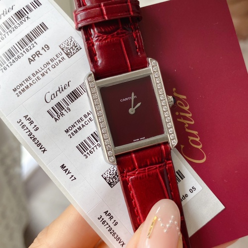 Cartier AAA Quality Watches For Women #1113175 $125.00 USD, Wholesale Replica Cartier AAA Quality Watches