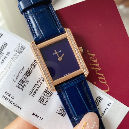Cartier AAA Quality Watches For Women #1113178