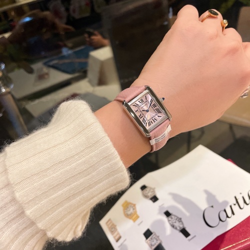 Replica Cartier AAA Quality Watches For Women #1113185 $118.00 USD for Wholesale