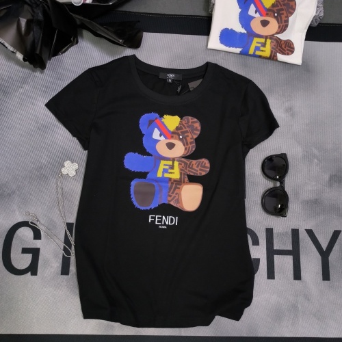 Fendi T-Shirts Short Sleeved For Women #1113274