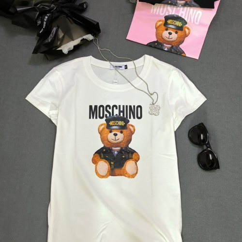 Moschino T-Shirts Short Sleeved For Women #1113292