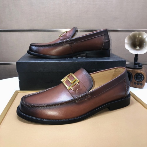 Versace Leather Shoes For Men #1113914