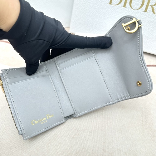 Replica Christian Dior AAA Wallets For Women #1113984 $45.00 USD for Wholesale