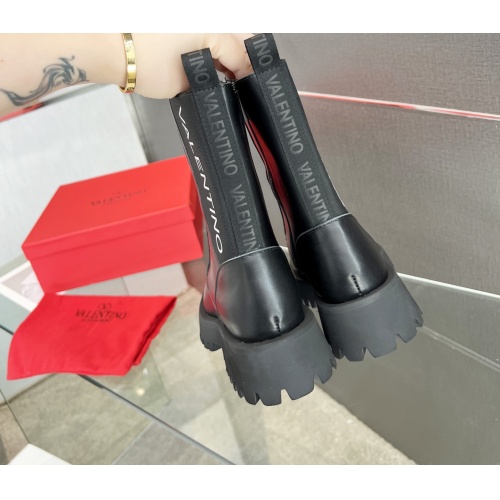 Replica Valentino Boots For Women #1114113 $108.00 USD for Wholesale