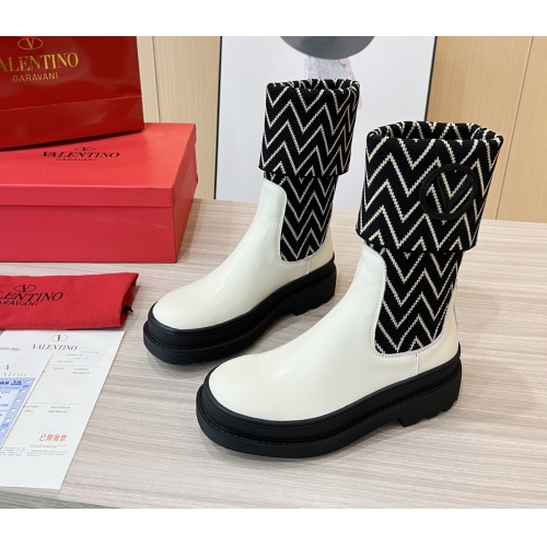 Valentino Boots For Women #1114114 $102.00 USD, Wholesale Replica Valentino Boots