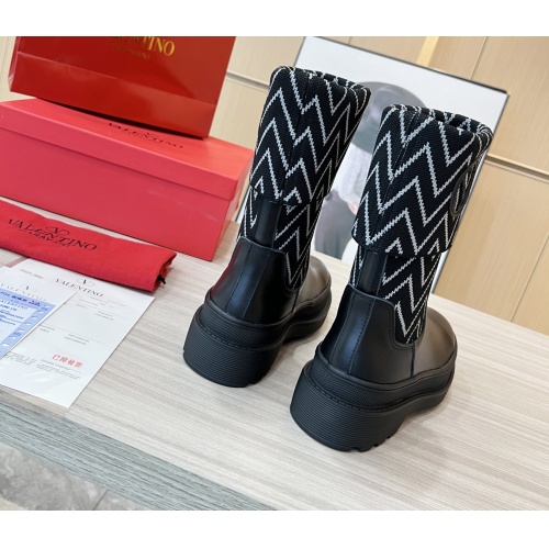 Replica Valentino Boots For Women #1114115 $102.00 USD for Wholesale
