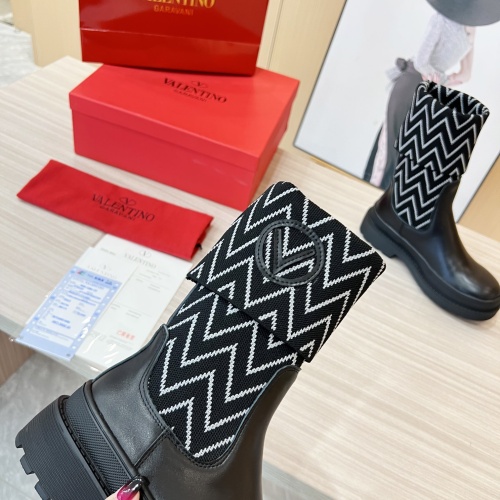 Replica Valentino Boots For Women #1114115 $102.00 USD for Wholesale